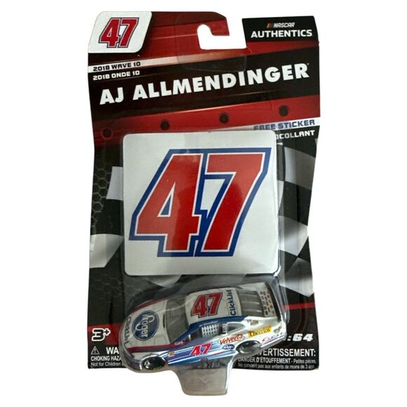 NASCAR Authentics 1:64 Set  Allmendinger 47 Menard 21 NIP Diecast Lot - Picture 3 of 4
